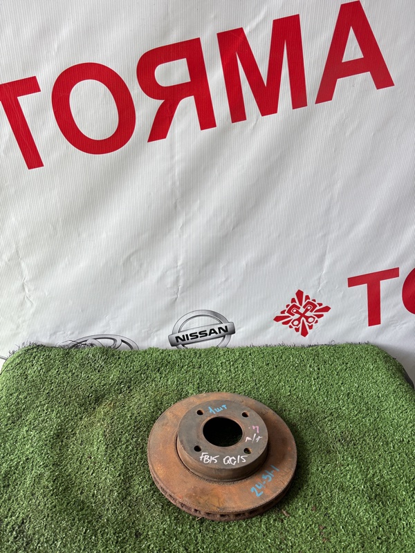 Тормозной диск Nissan Ad B10 передний