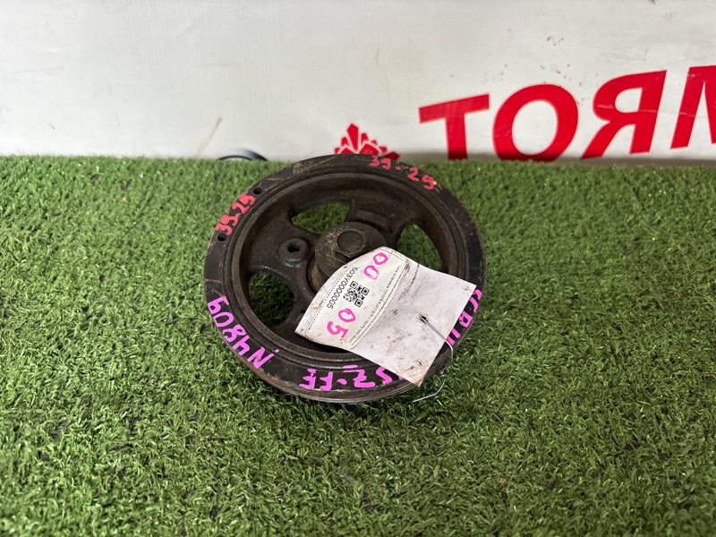 Шкив коленвала TOYOTA VITZ SCP10 1SZ-FE (б/у)