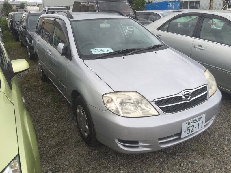 Автомобиль Toyota Corolla Fielder ZZE122 1ZZ 2003 года в разбор