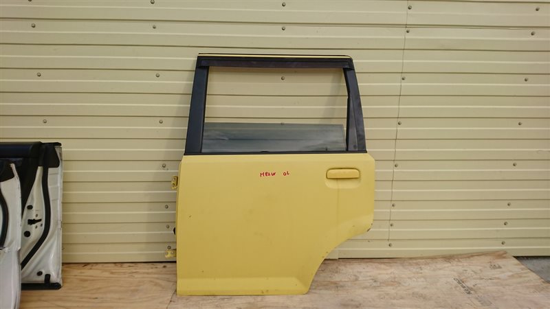 Дверь Mitsubishi Ek Wagon H82W 3G83 задняя левая (б/у)