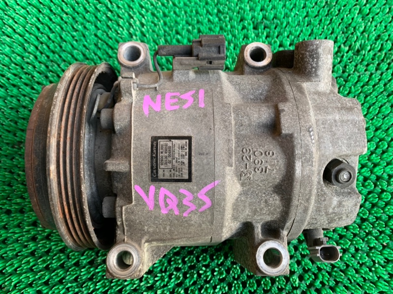Компрессор кондиционера Nissan Elgrand NE51 VQ35DE (б/у)