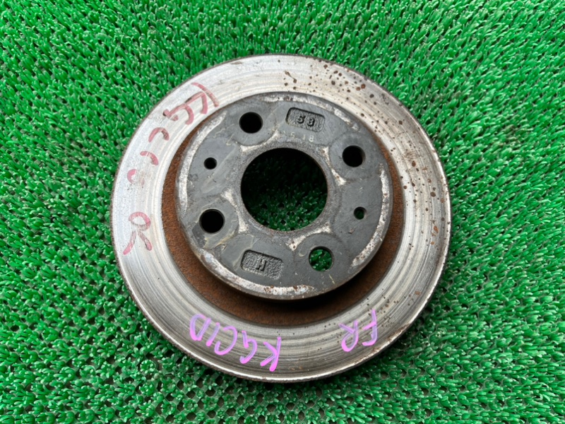 Тормозной диск Toyota Passo KGC10 передний правый (б/у)