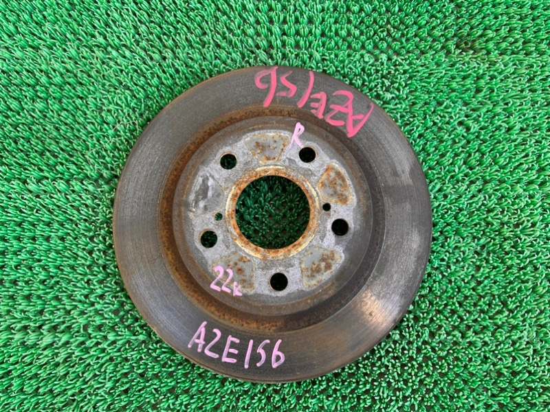 Тормозной диск Toyota Blade AZE156 2AZFE задний (б/у)