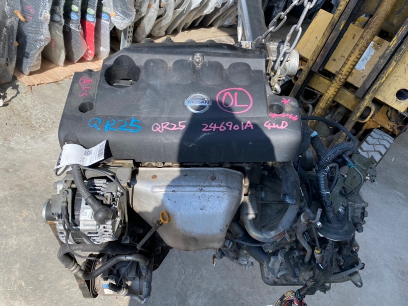Двигатель Nissan Presage TNU31 QR25DE (б/у)