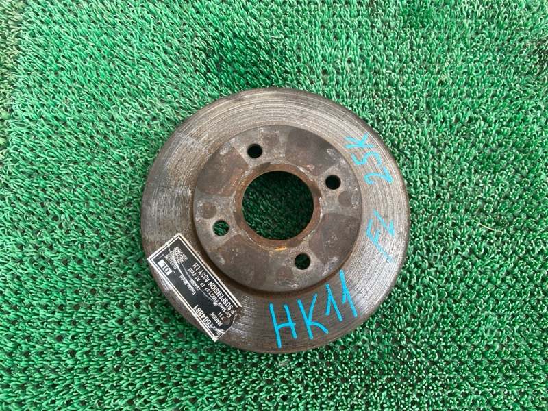 Тормозной диск Nissan March HK11 передний (б/у)