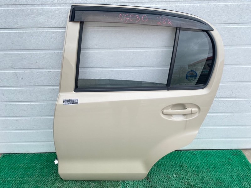 Дверь Toyota Passo KGC30 задняя левая (б/у)