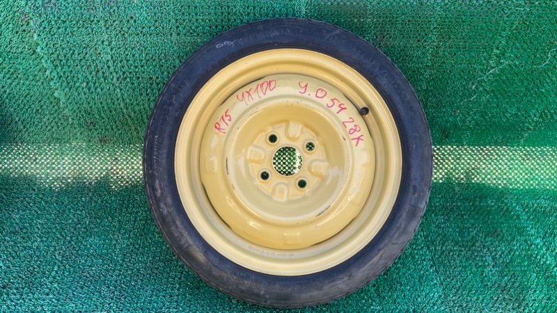 Запасное колесо (банан, докатка) r15, 4*100 Toyota Vitz KSP130 (б/у)