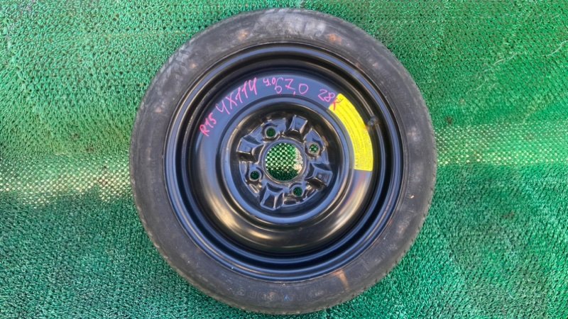 Запасное колесо (банан, докатка) r15, 4*114.3 Nissan Sunny FB15 (б/у)