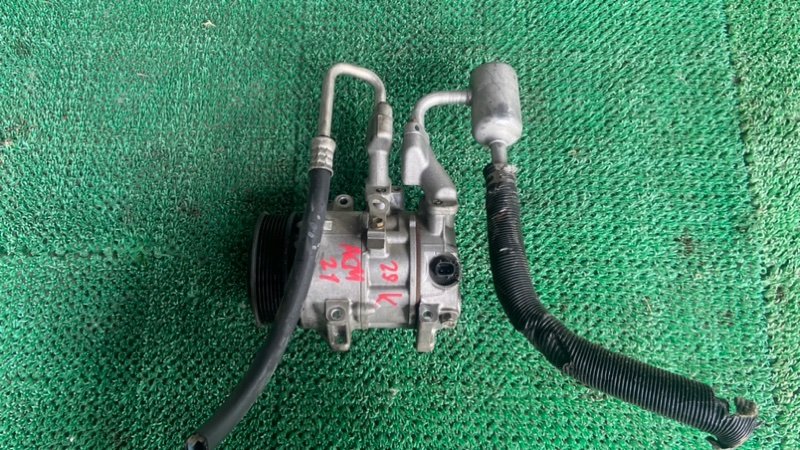 Компрессор кондиционера Toyota Ipsum ACM21 2AZFE 2005 (б/у)