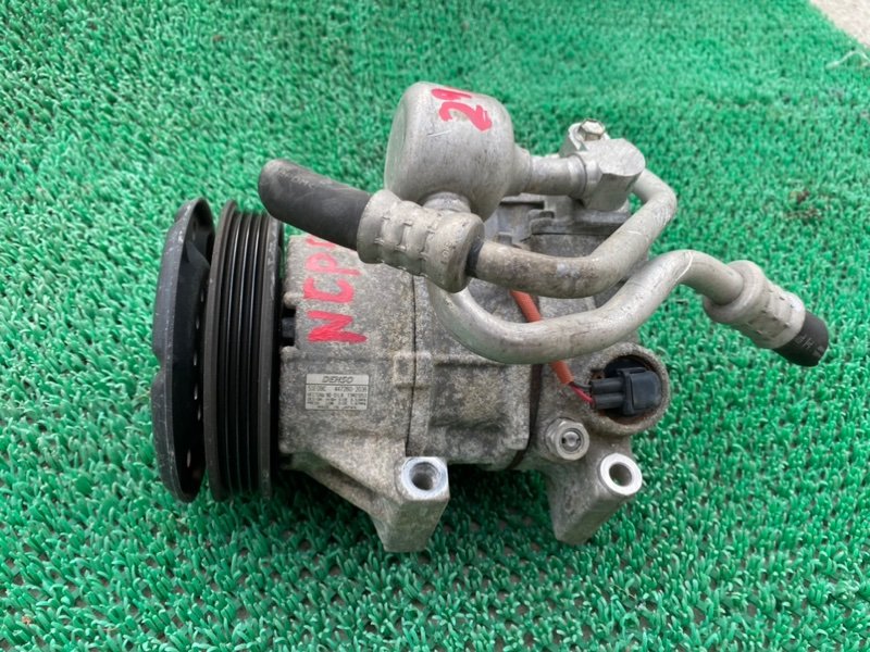 Компрессор кондиционера Toyota Probox NCP51 1NZFE (б/у)
