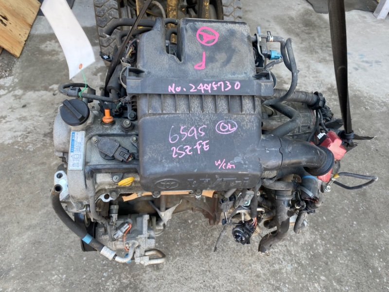 Двигатель Toyota Vitz SCP90 2SZFE (б/у)