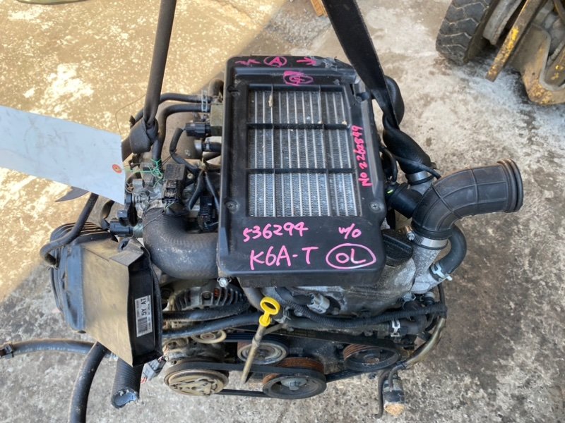 Двигатель Suzuki Jimny JB23W K6A 09.2002 (б/у)