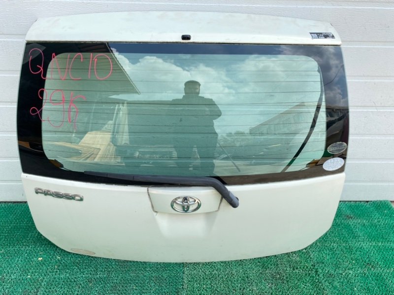 Дверь 5-я Toyota Passo KGC10 задняя (б/у)