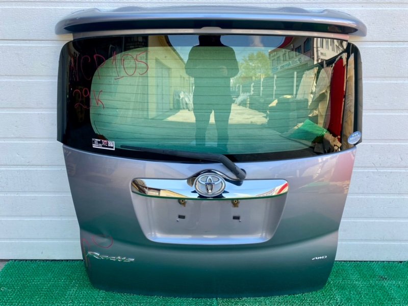 Дверь 5-я TOYOTA RACTIS NCP105 задняя (б/у)