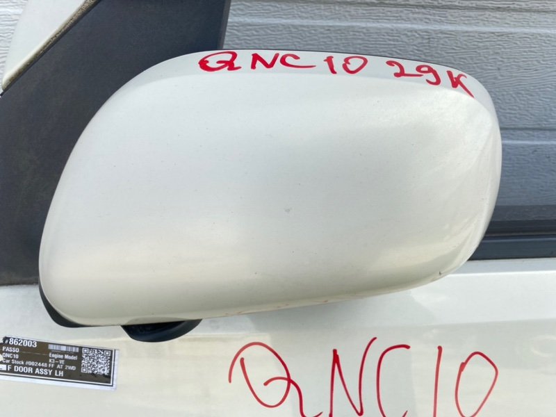 Зеркало Toyota Passo QNC10 переднее левое (б/у)