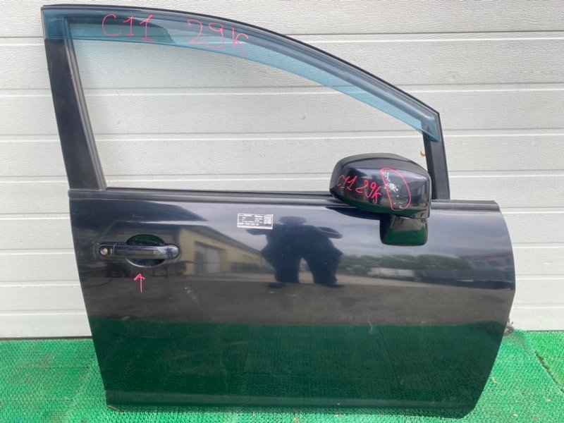 Дверь Nissan Tiida C11 передняя правая (б/у)