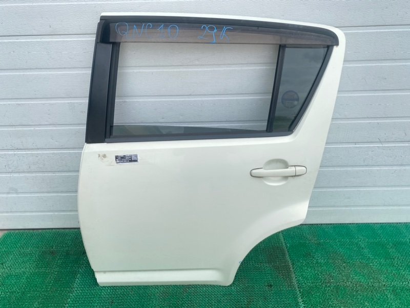 Дверь Toyota Passo KGC10 задняя левая (б/у)