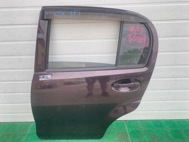 Дверь Toyota Passo KGC30 задняя левая (б/у)