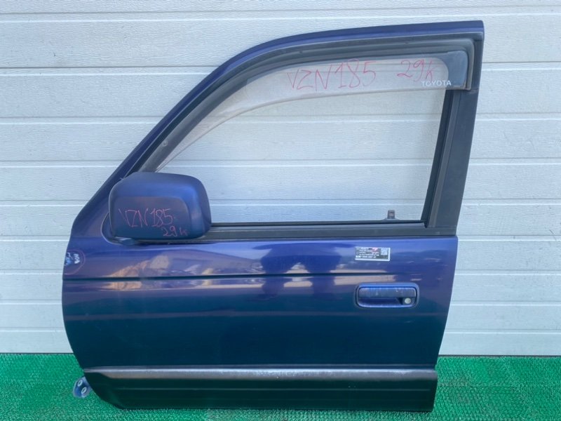 Дверь TOYOTA HILUX SURF VZN185 передняя левая (б/у)