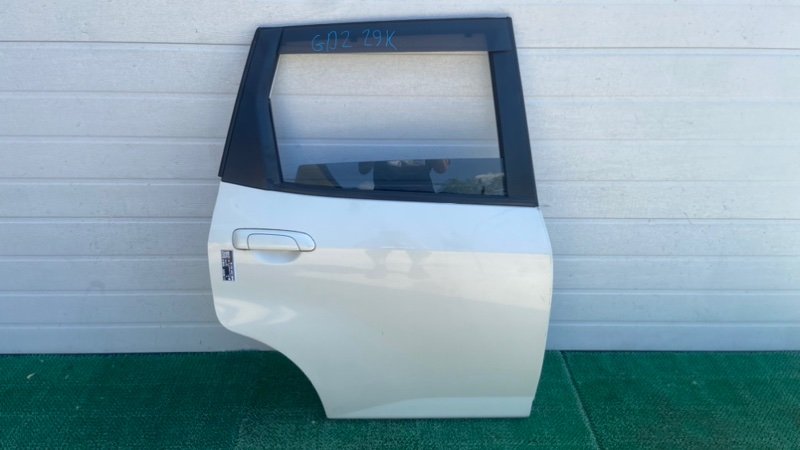Дверь Honda Fit GD2 задняя правая (б/у)