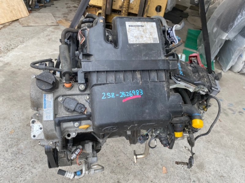 Двигатель TOYOTA RACTIS SCP100 2SZFE (б/у)