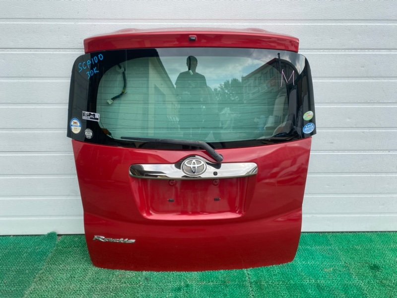 Дверь 5-я TOYOTA RACTIS SCP100 задняя (б/у)