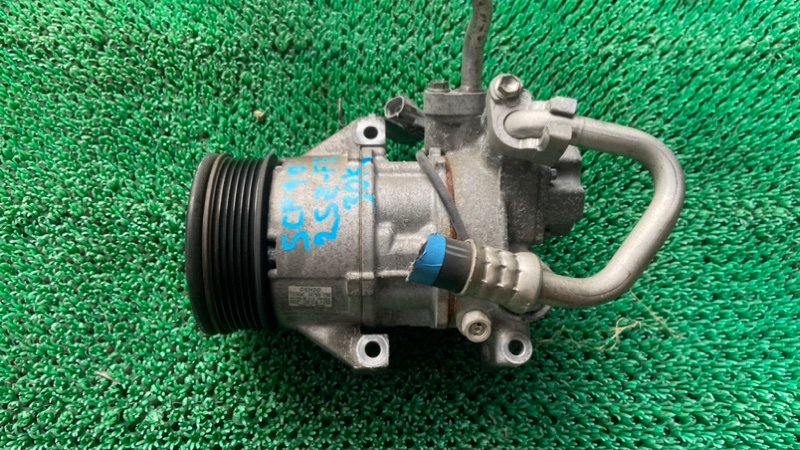 Компрессор кондиционера TOYOTA VITZ SCP90 2SZFE (б/у)