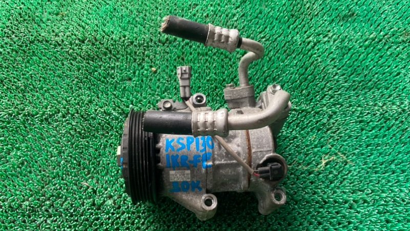 Компрессор кондиционера TOYOTA VITZ KSP130 1KRFE (б/у)