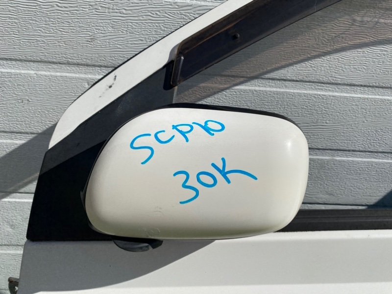Зеркало TOYOTA VITZ SCP10 переднее левое (б/у)