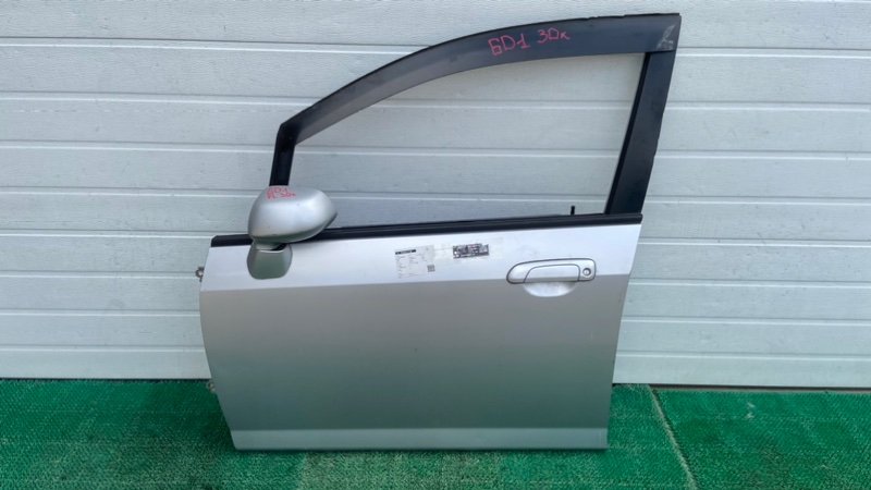 Дверь HONDA FIT GD1 передняя левая (б/у)