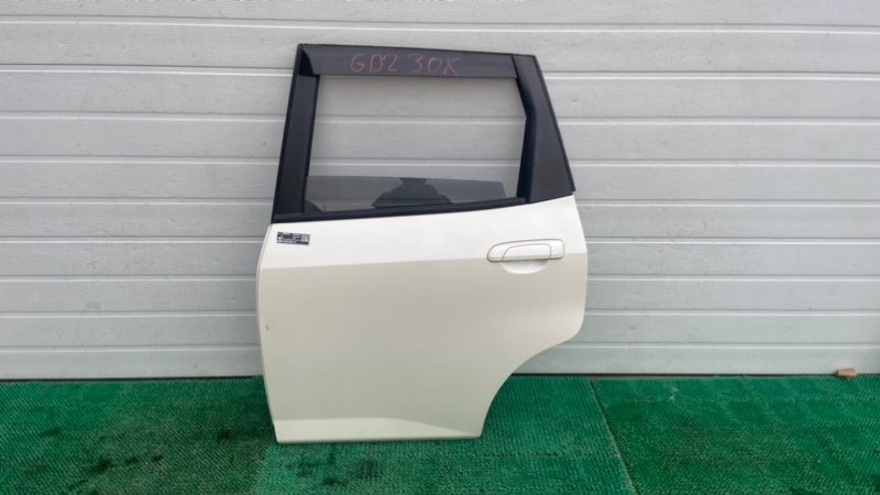 Дверь HONDA FIT GD2 задняя левая (б/у)