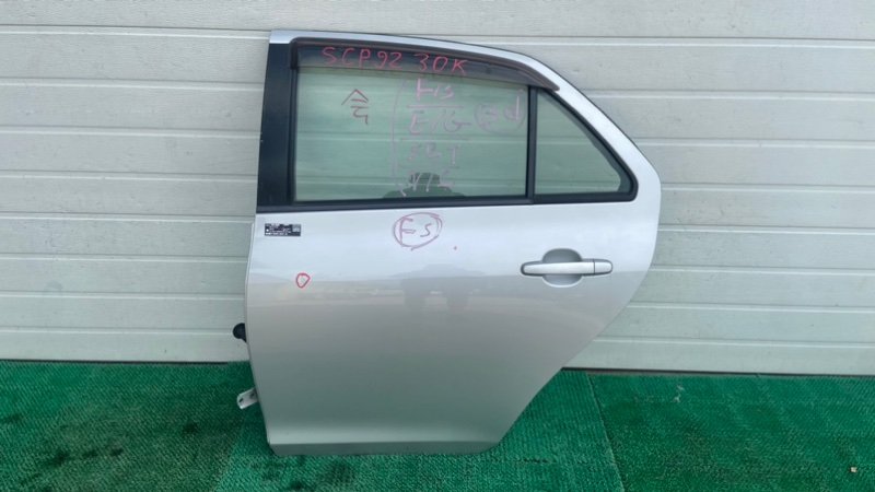 Дверь TOYOTA BELTA SCP92 задняя левая (б/у)