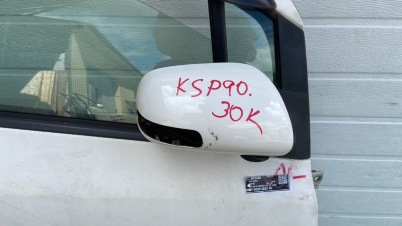 Зеркало TOYOTA VITZ KSP90 переднее правое (б/у)