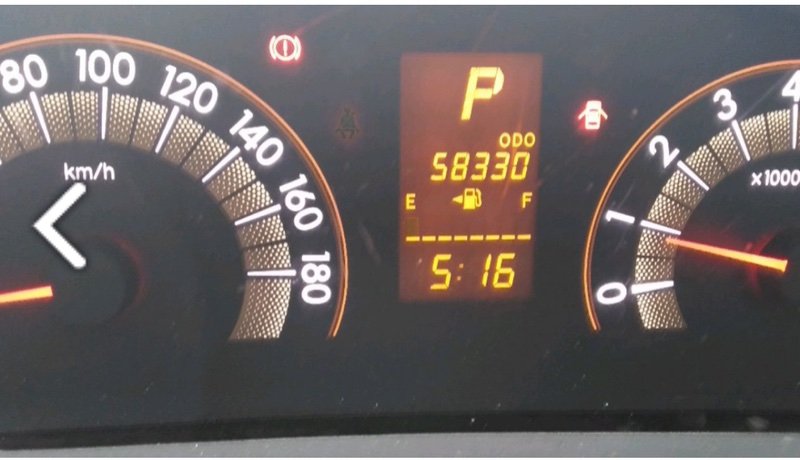 Двигатель TOYOTA RACTIS SCP100 2SZFE (б/у)