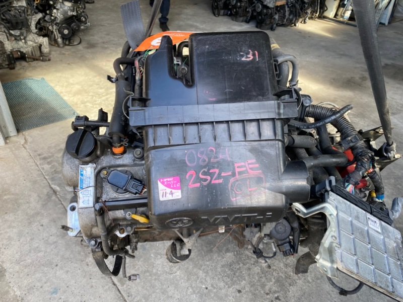 Двигатель TOYOTA RACTIS SCP100 2SZFE (б/у)