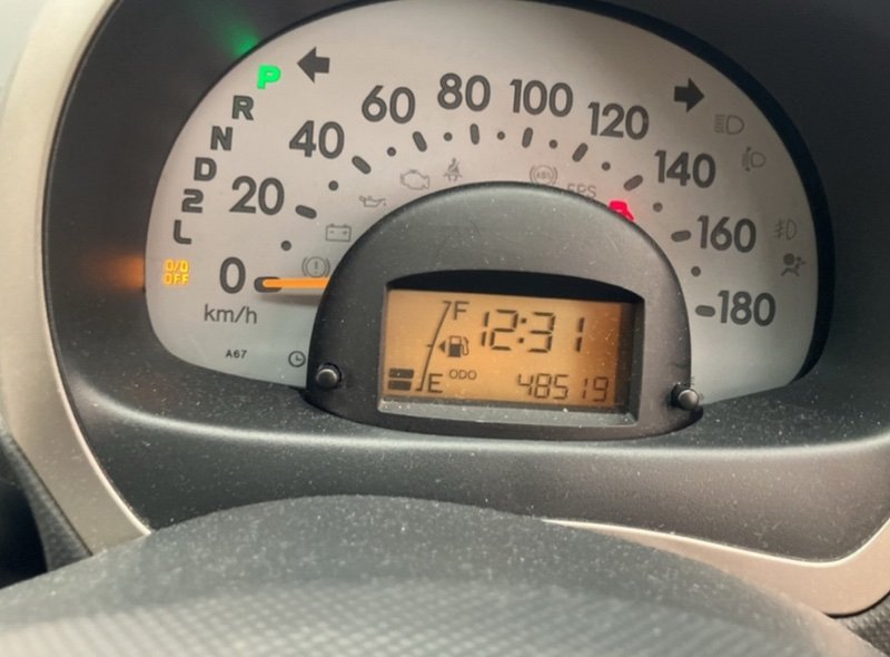Двигатель TOYOTA PASSO KGC10 1KRFE (б/у)