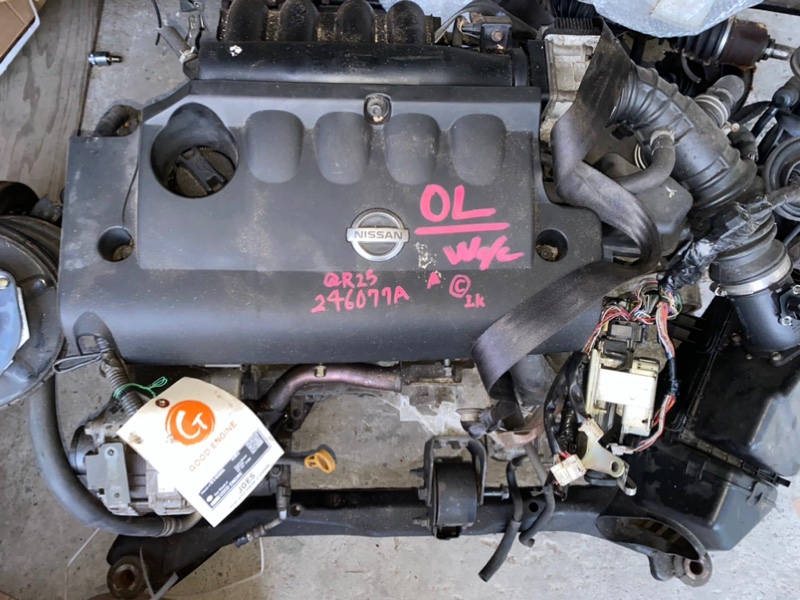 Двигатель NISSAN PRESAGE TU31 QR25DE (б/у)