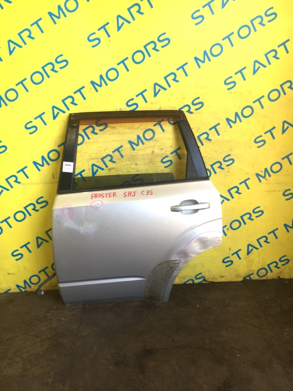 Дверь задняя левая SUBARU FORESTER SH5 EJ20 контрактная