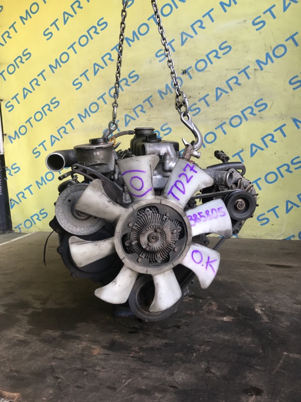 Запчасть двигатель NISSAN ATLAS P4F23 TD27-385805 контрактная Двигатель NISSAN ATLAS P4F23 TD27-385805 контрактная