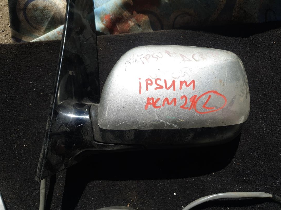 Зеркало Toyota Ipsum ACM21 левое (б/у)