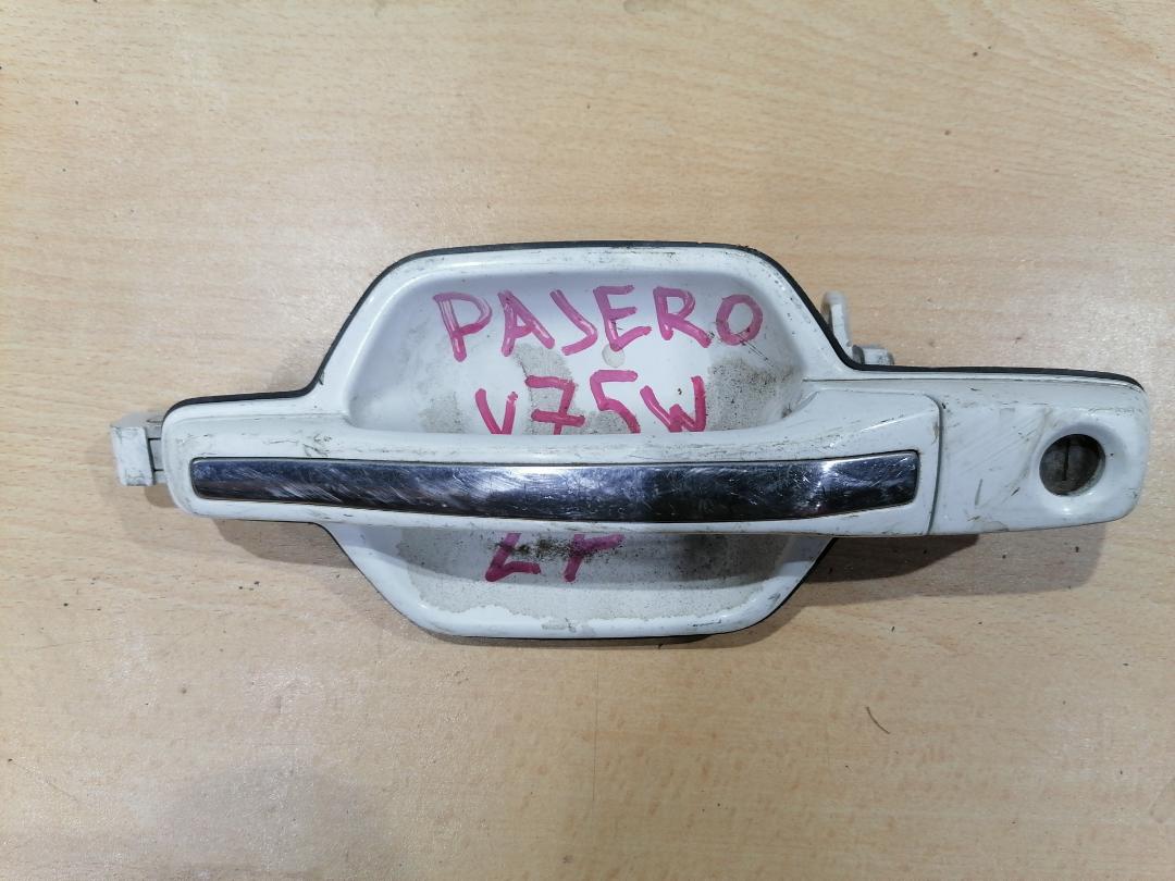 Ручка двери Mitsubishi Pajero V75W передняя левая (б/у)