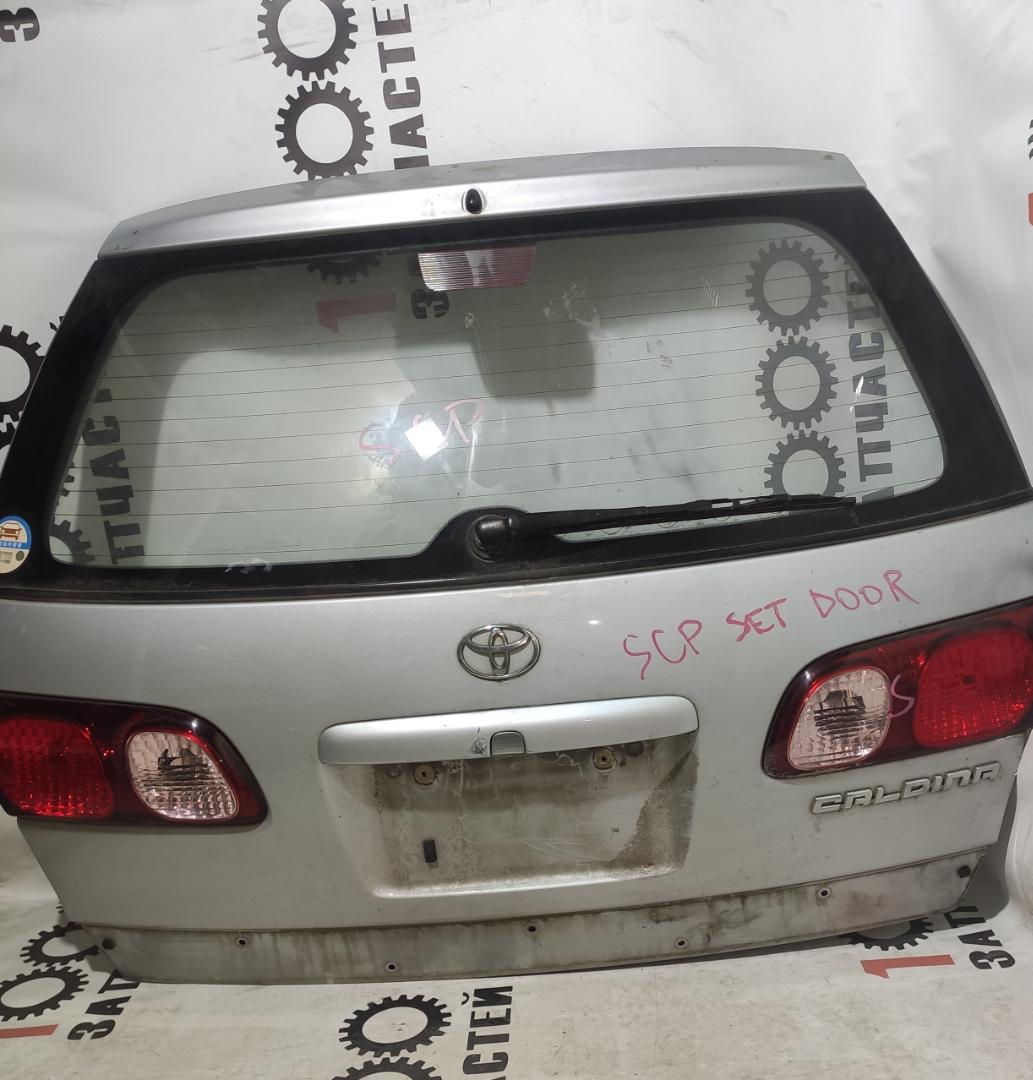 Дверь багажника Toyota Caldina ST215G 3SFE (б/у)