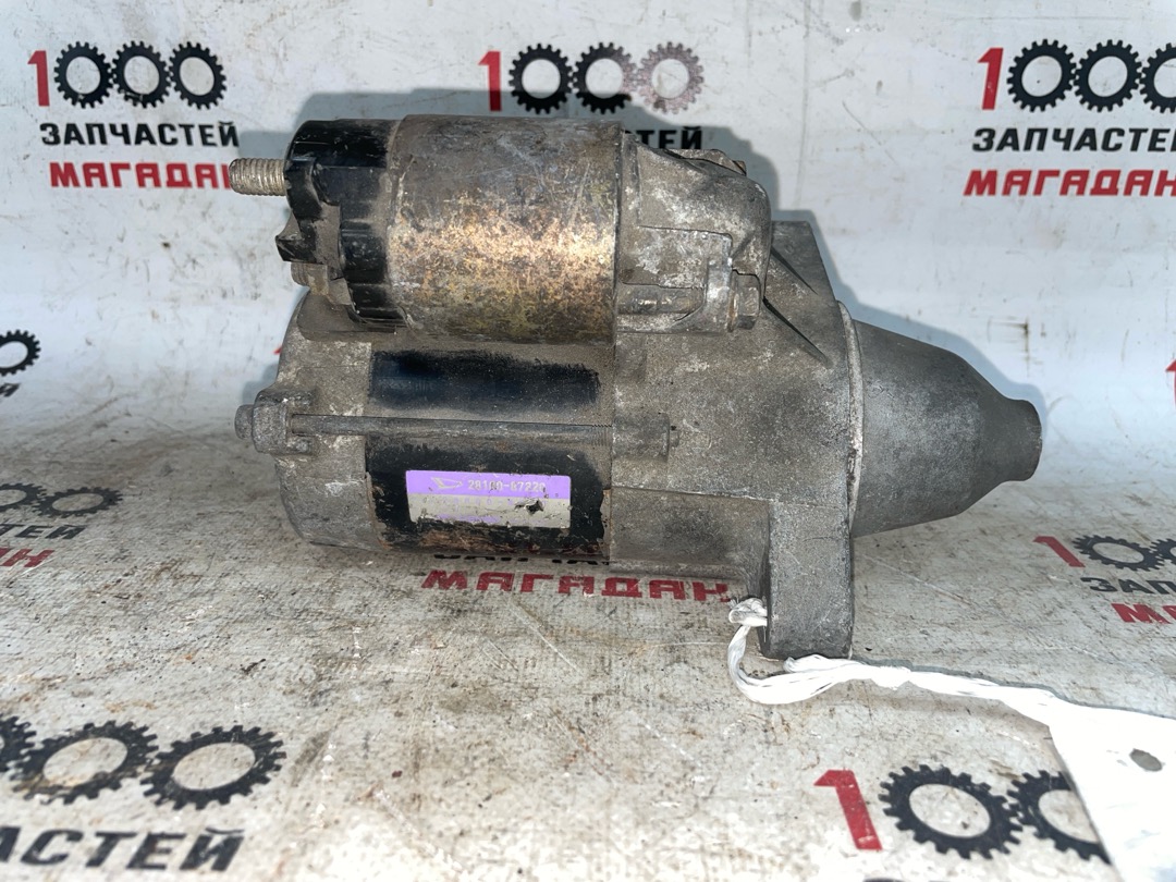Запчасть стартер передний DAIHATSU TERIOS J100G EFDEM 2810087220 контрактная Стартер передний DAIHATSU TERIOS J100G EFDEM 2810087220 контрактная
