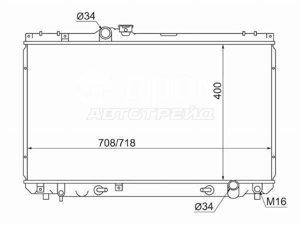 Запчасть радиатор двс передний TOYOTA CHAISER 1996-2004 GX100 1GFE новая Радиатор ДВС передний TOYOTA CHAISER 1996-2004 GX100 1GFE новая