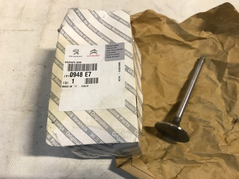 КЛАПАН ВПУСКНОЙ CITROEN 0948E7 новая