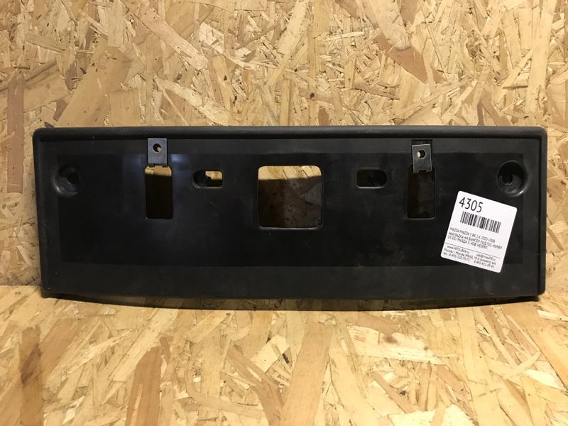 Накладка на бампер передняя MAZDA MAZDA 3 2003 2004 2005 2006 2007 2008 BK 1.6 новая