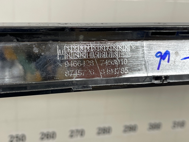 Молдинг бампера задний X7 2018 2019 2020 2021 2022 2023 G07
