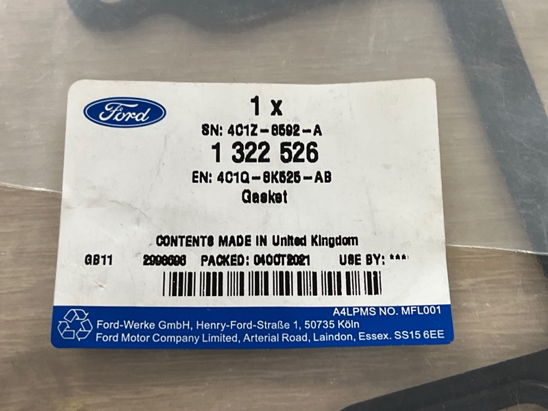 ПРОКЛАДКА FORD TRANSIT