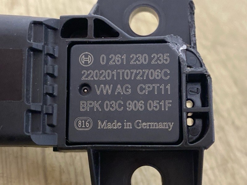 ДАТЧИК ДАВЛЕНИЯ ВПУСКНОГО КОЛЛЕКТОРА POLO 2015 2016 2017 2018 2019 2020