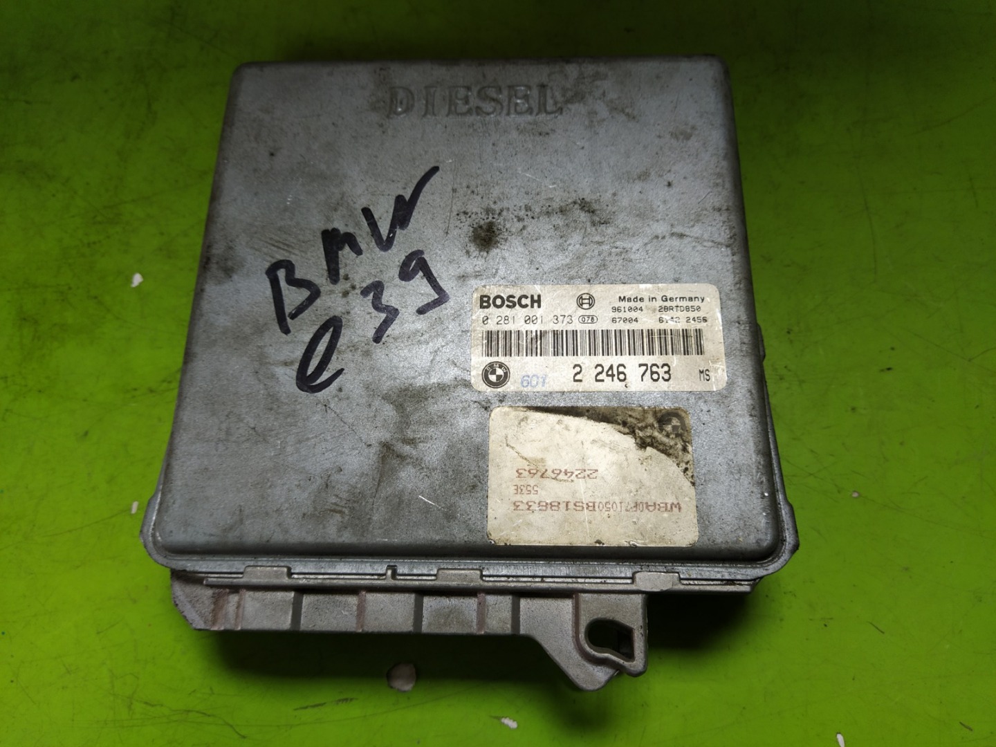 Блок управления двс Bmw 5-Series E39 M51D25 1999 (б/у)
